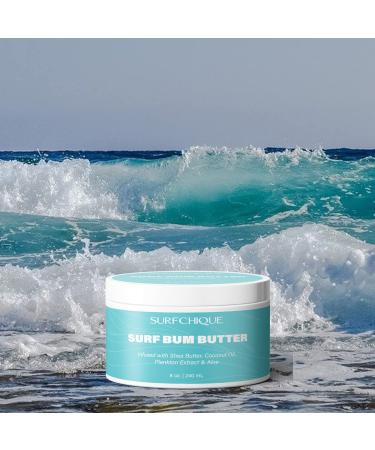 Surf Bum Whipped Body Butter - Tropical Coconut Vanilla Mango & Papaya | 8 oz | Moisturizing Skincare for All Skin Types - Buy Online on GoSupps.com