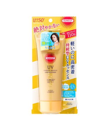 KOSE SUNCUT Perfect UV Essence 110g - Fragrance Free Sunscreen - Buy Online on GoSupps.com