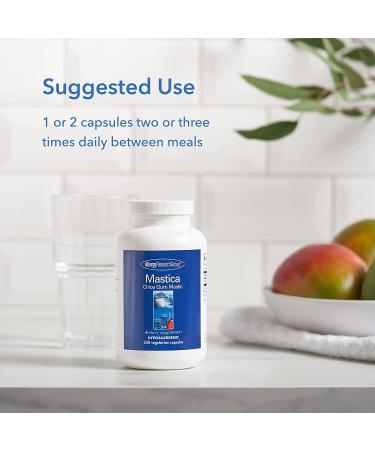 Allergy Research Group Mastica Chios Gum Mastic - 240 Vegetarian Capsules for Digestive Health - Buy Online on GoSupps.com
