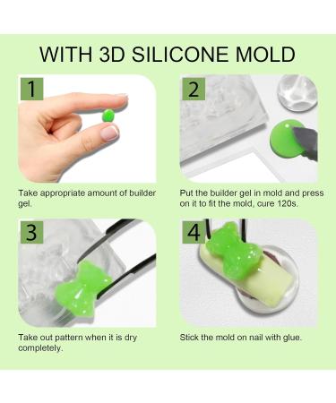 U-Shinein Builder Gel for Nails Neon Colors Gel Dark Bright Nail Extension Gel Not Stick Hand UV Gel 3D Nail Jewelry Sculpture Gel Nail Art Poly Gel Luminous Effect Nail Gel 01 Green - Buy Online on GoSupps.com