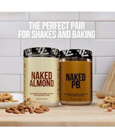 NAKED Pea Protein Powder 5LB (76 Servings) PB Powdered Peanut Butter 1.5LB (45 Servings) Vegan Bulk Non-GMO Gluten Free Soy Free - Buy Online on GoSupps.com