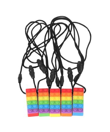 RitoeasSysports Baby bite rings rainbow-Baby toothed toys in food quality silicone-baby cottage toilet articles Infant care