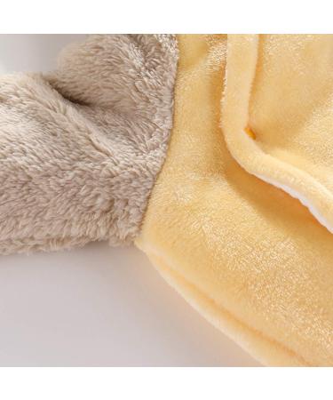 Haokaini Newborn Bear Warmer Snowsuit Hooded Romper Jumpsuit - 6-9 Months (Yellow) - Buy Online on GoSupps.com