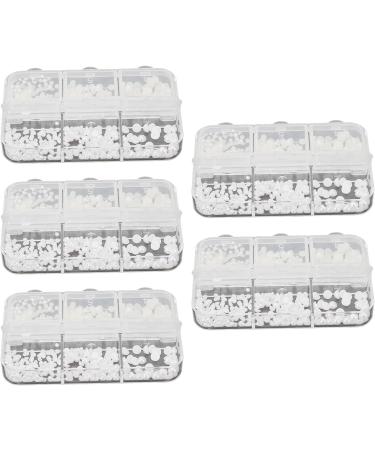 Nail Art Bead Charms White Cute Wearable Manicure Charms for Women for Party (DQ-A03) - Buy Online on GoSupps.com