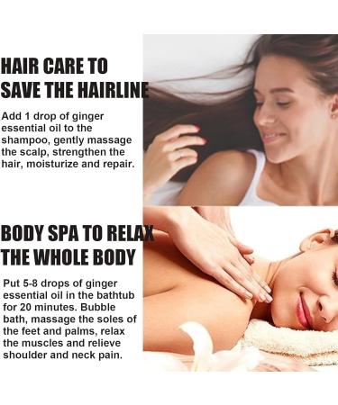 Natural Ginger Oil for Lymphatic Drainage - Abdominal & Massage Oil - 100% Pure Aromatherapy - International Shipping - Buy Online on GoSupps.com