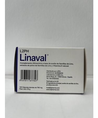  Ele2pharma Linaval 750mg 120 Capsules - Buy Online on GoSupps.com