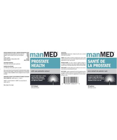 manMED Prostate Health - Saw Palmetto Supplements for Men. Reduce Night Bathroom Trips. Reduce Urgency. Support Bladder Emptying. Promote Sleep. DHT Blocker Supports Hair Thickening (60 Days Supply) - Buy Online on GoSupps.com