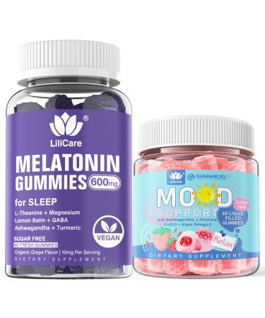 1 Pack Melatonin Gummies + 1 Pack Calm Gummies