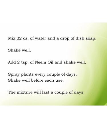 8oz Liquid Harvest Cold Pressed Neem Oil - High Azadirachtin Content for Plants & Spray Solutions - Buy Online on GoSupps.com