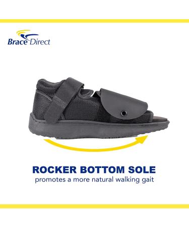 Adjustable Square Toe Post Op Shoe for Broken Foot, Stress Fractures, Bunions - Brace Align L3260 - Buy Online on GoSupps.com