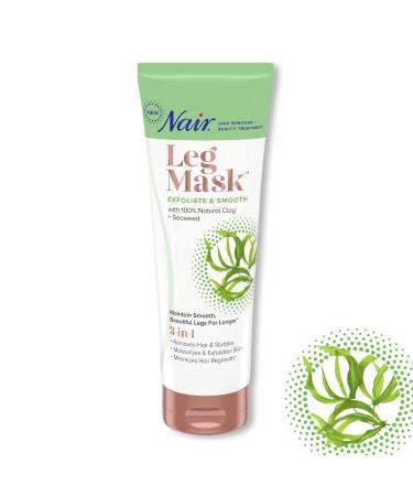 Nair Leg Mask Clay Exfoliate & Smooth 8oz Tube (Pack of 2) - Skin Care Treatment - Buy Online on GoSupps.com