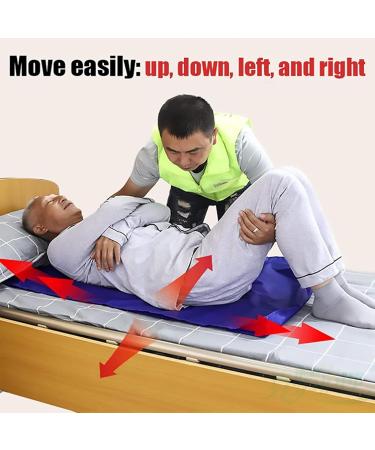Reusable Slide Sheet Elderly Turning Over mat Bedridden Patient Transfer mat Tubular Durable Transfer Sheet Easy to Dry Lightweight (Size : 118 * 76cm) - Buy Online on GoSupps.com