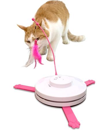 Blackhole Catch The Tail Cat Toy Interactive Play-Catch Electric Rotating Feather Motion Automatic Best Undercover Mouse Under Blanket Cat Toy - Buy Online on GoSupps.com