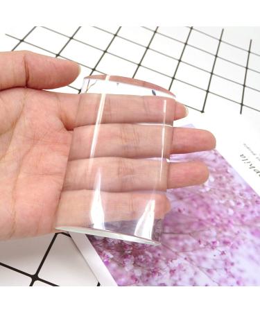 Honbay Arc Eyelash Extensions Tray - Crystal Glass False Lashes Pallet Holder | International Shipping Available - Buy Online on GoSupps.com