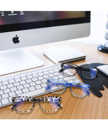 6 Pack Reading Glasses for Men & Women - Blue Light Blocking Anti-UV - Spring Hinge 1.5x Readers - Buy Online on GoSupps.com