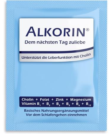 Alkorin Display - 30 x 3 Sachets | Supports Liver Function with Choline Magnesium Zinc & Vitamins B1-B12 - Fast International Shipping - Buy Online on GoSupps.com