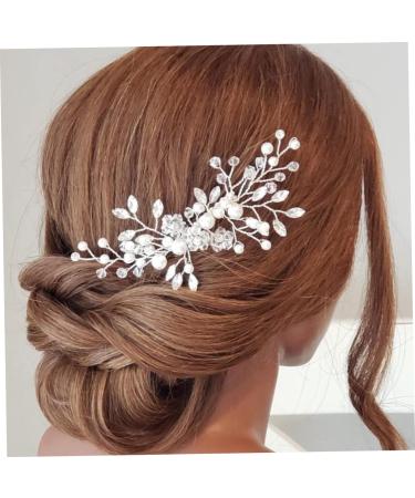 POPETPOP 1 PC Piece Pearl Comb Headdress Bridal Hair Comb Wedding Hair Comb - Buy Online on GoSupps.com