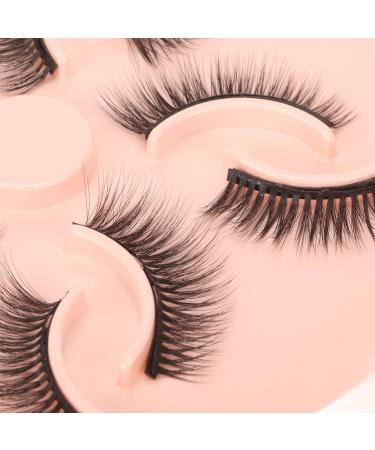 5 Pairs Updated 3D Magnetic Lashes with Eyeliner Kit Glue Free Waterproof Quick Dry 3D Fake Eyelashes Reusable 3D Magnetic False Lashes Extension Set Create Charming Bright Eyes - Buy Online on GoSupps.com