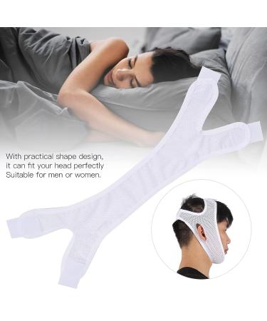 Adjustable Breathable Anti Snore Chin Strap with Mesh Material | Reduce Snoring & Improve Sleep Quality - Buy Online on GoSupps.com