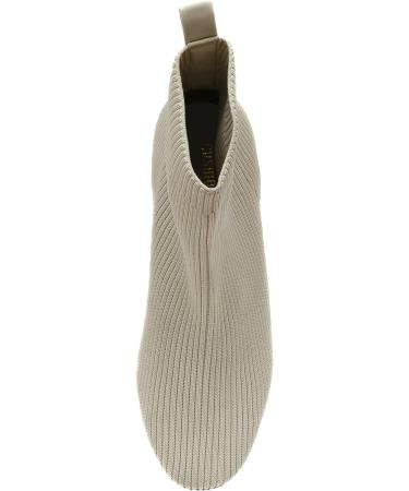 CUSHIONAIRE Women's Neely Stretch Bootie | Memory Foam | Wide Widths Available | Ivory 6.5 Wide - Buy Online on GoSupps.com