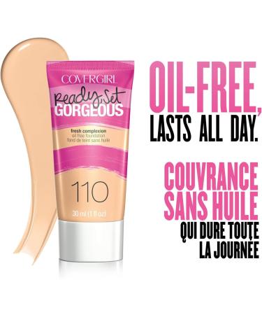 COVERGIRL Ready Set Gorgeous Foundation Medium Beige 210 - 1 oz - Buy Online on GoSupps.com