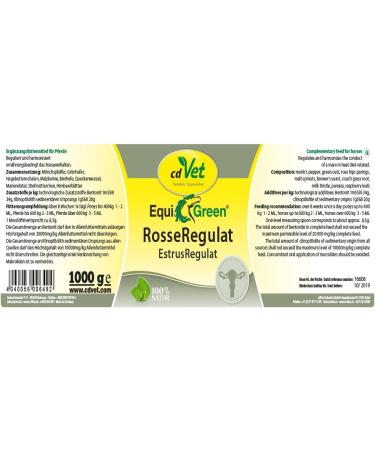 cdVet Equigreen Estrusregulat Horse Food 1 kg - Buy Online on GoSupps.com
