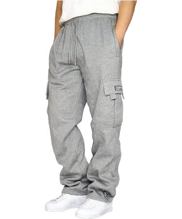 Sweatpants for Women: Plus Size Elastic Waist Construction Work Pants in 5X-Large Gray - Buy Online on GoSupps.com