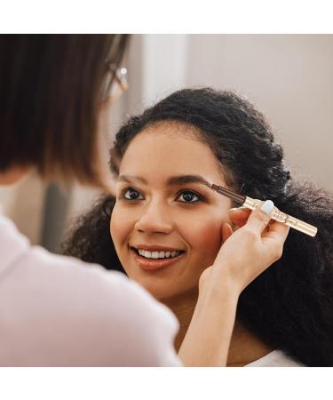 Microblade Eyebrow Waterproof Eyebrow | Eyebrow Makeup with Natural-Looking Microblading Eye Brow Pencil with -4 Tip for Mother Makeup Lover Pochy Dark Brown - Buy Online on GoSupps.com