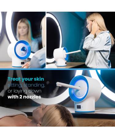 NanoSteamer Clinical - 10-in-1 Smart Ionic Facial Steamer with Extraction Set - Buy Online on GoSupps.com