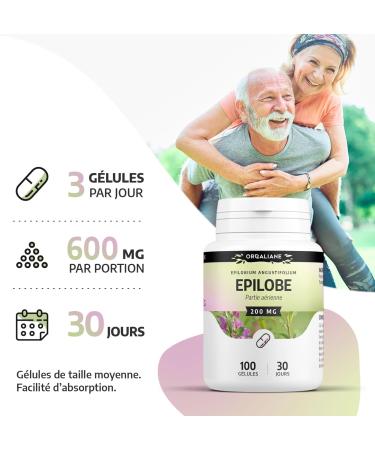 Epilobe 200 mg - 100 capsules - Orgaliane - Buy Online on GoSupps.com