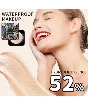 Mushroom Head Air Cushion Mushroom Head Foundation | Hydrating & Brightening Pigmented Liquid Foundation - Hydrating & Brightening Liquid Foundation Air Cushion Cream Co - Buy Online on GoSupps.com