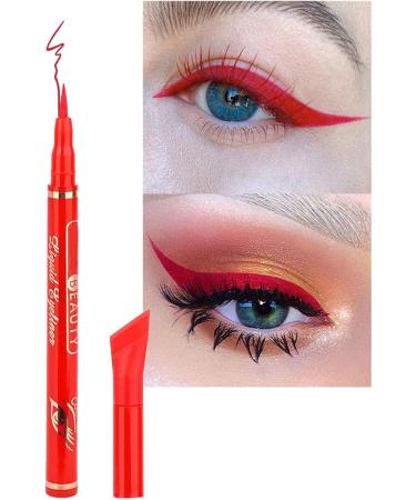 Liquid Eyeliner | Waterproof Eye Liner Long-lasting Makeup Pencil for Eye Smooth Quick-dry Eyeliner Makeup for Work Leisure Time Dating Outgoing Daily Vacation Fulenyi Wingtail Eyeliner_02# - Buy Online on GoSupps.com