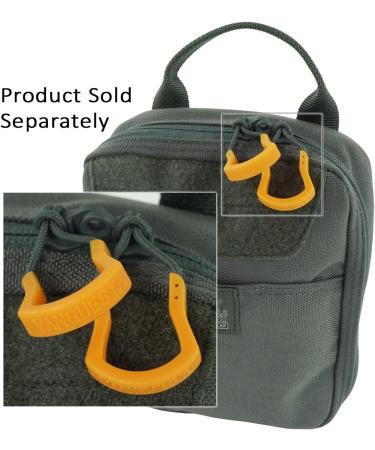 VANQUEST Spartan Zipper Pulls - Orange Pack of 6 | Durable & Stylish Zipper Accessories for Outdoor Gear - Buy Online on GoSupps.com