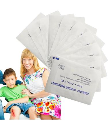 10 Absorbent Fleece Compresses | Essential Health Products for Travel Camping & Outdoor Adventures - Buy Online on GoSupps.com