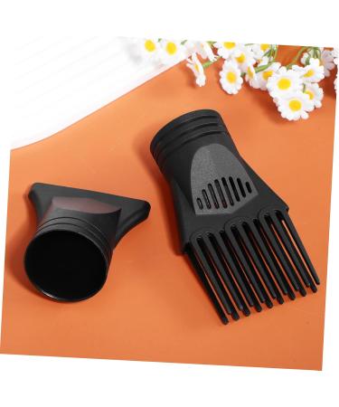 Healeved 2 Pcs Hair Dryer Nozzle Flat Hair Dryer Attachment Blow Dryer Attachment Hair Dryer Concentrator Nozzle Hair Dryer Accessories Accessory for Hairdryer Blow Dryer Comb - Buy Online on GoSupps.com