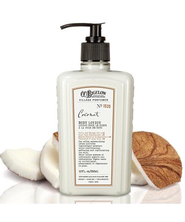 C.O. Bigelow Village Perfumer Moisturizing Body Lotion for Women and Men  Coconut Scented Lotion - No. 1535  10 fl oz - Buy Online on GoSupps.com