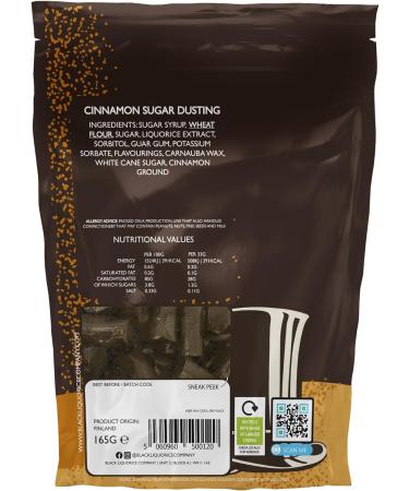 Black Liquorice Company - Soft Eating Cinnamon Sugar 3 x 165g - Buy Online on GoSupps.com