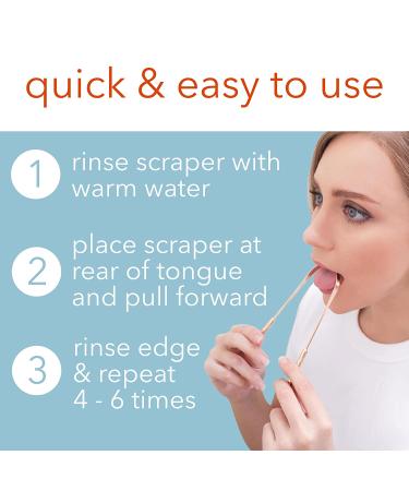 Bst Tongue Scraper 100% Copper - Premium Ayurvedic Cleaning Tool for Improved Oral Health - 1 Count - Buy Online on GoSupps.com