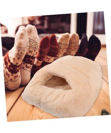 Ultechnovo Heated Foot Warmer Pillows - Electric Slippers & Plush Heating Pad for Winter Comfort - Buy Online on GoSupps.com