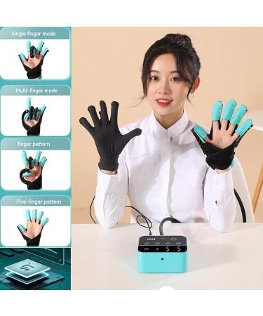 Rehabilitation Robot Gloves for Hand Recovery | Electric Finger Training Device | Hemiplegia Rehab Exerciser | Adjustable Strength & Temperature | Size LEFT L - Buy Online on GoSupps.com