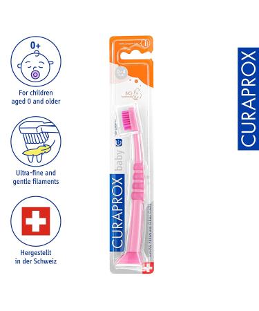 Curaprox Kids CK 4260 Baby Toothbrush (3 Pack) - Extra Soft Bristles for Children - Buy Online on GoSupps.com