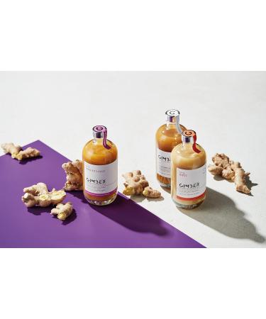 GIMBER Sweet Lilly | organic ginger juice 200 ml | Non-alcoholic ginger drink 100% organic blend of ginger fruit of the - Buy Online on GoSupps.com