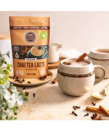 Coconut Cloud Vegan Spiced Chai Tea Latte 7 oz - Dairy-Free & Delicious | Made in Colorado, Soy-Free & Gluten-Free - Buy Online on GoSupps.com
