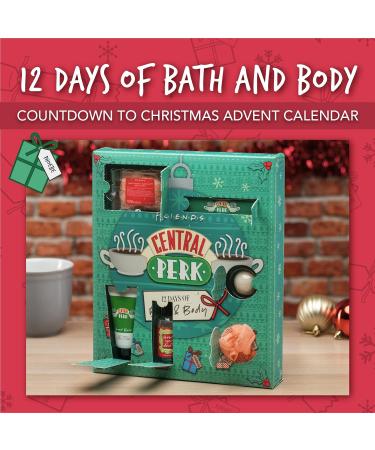 Paladone Days of Bath Advent Central Perk 12 Days Bath Advent Calendar Friends TV Show Countdown to Christmas No Color - Buy Online on GoSupps.com