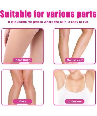 Anti-Chafing Gel Waterproof Chafe Stick Anti Chafe Stick Chafing Sticks Women Thigh Rescue Anti Chafe Stick Thigh Rubbing & Foot Blister Gel Stick Breathable & Sweat Resistant Chub Rub Gel Balm - Buy Online on GoSupps.com
