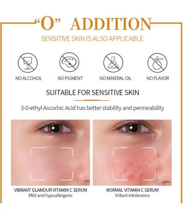  LINGJIONG Vitamin C 5-Piece Face Serum Set - Brightening Vitamin C for the Face - Vitamin C Skin Care Products Series Cleanser Toner Essence Face Cream for a Clean and Rejuvenating Effect Lingjiong - Buy Online on GoSupps.com