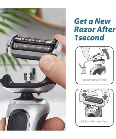 T te De Rechange LISI 73S Compatible Avec Les Rasoirs lectriques Braun S rie 7 7020s 7025s 7027cs 7071cc 7085cc 7075cc - Buy Online on GoSupps.com