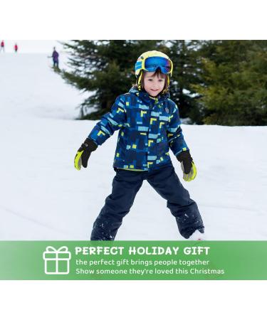 Buy Homord Waterproof Ski Gloves for Kids | Warm & Breathable Winter Gloves for Boys & Girls (3-14 Years) - Size XL (12-14 Years) - Buy Online on GoSupps.com