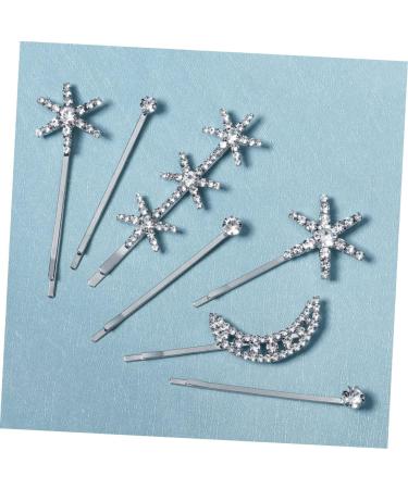 DOITOOL 2 Sets Fringe Bobby Pin Metal Hair Barrettes Women Hair Accessories Hair Barrettes for Women Goody Hair Clips for Women Womens Barrettes for Hair Issue Card Rhinestone Wild - Buy Online on GoSupps.com
