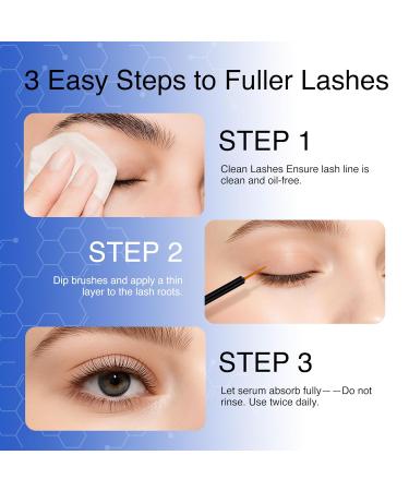 BEPHOLAN Eyelash Growth Serum for Thicker Fuller Longer & Bold Eyebrows Premium Serum Grow Lashes with Brow Enhance (5ml) - Buy Online on GoSupps.com